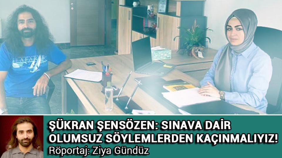 SINAVA DAİR OLUMSUZ SÖYLEMLERDEN KAÇINMALIYIZ!