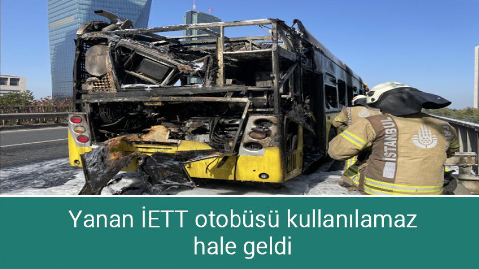 1. Ankara STK’lar arası voleybol turnuvası başladı / Yanan İETT otobüsü kullanılamaz hale geldi