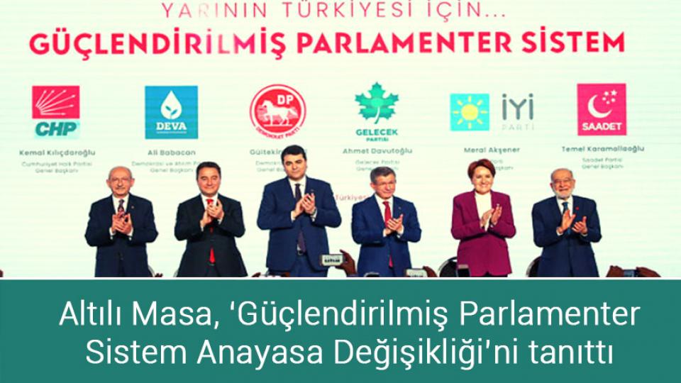 AB, Rusya'ya yaptırımları delenleri cezalandırmaya hazırlanıyor / Altılı Masa, ‘Güçlendirilmiş Parlamenter Sistem Anayasa Değişikliği’ni tanıttı