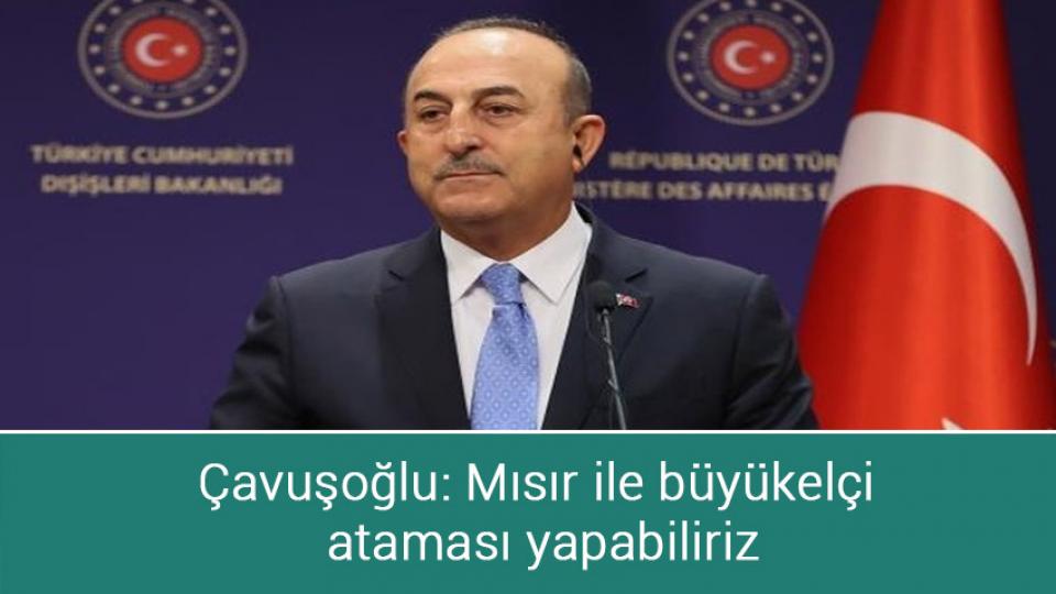 29 Kasım Filistin Halkıyla Uluslararası Dayanışma Günü / Çavuşoğlu: Mısır ile büyükelçi ataması yapabiliriz