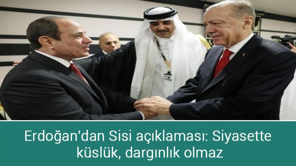 BM: Yemen'de 2 milyon kişi onaylar geciktiği için insani yardımdan mahrum kaldı / Erdoğan'dan Sisi açıklaması: Siyasette küslük, dargınlık olmaz