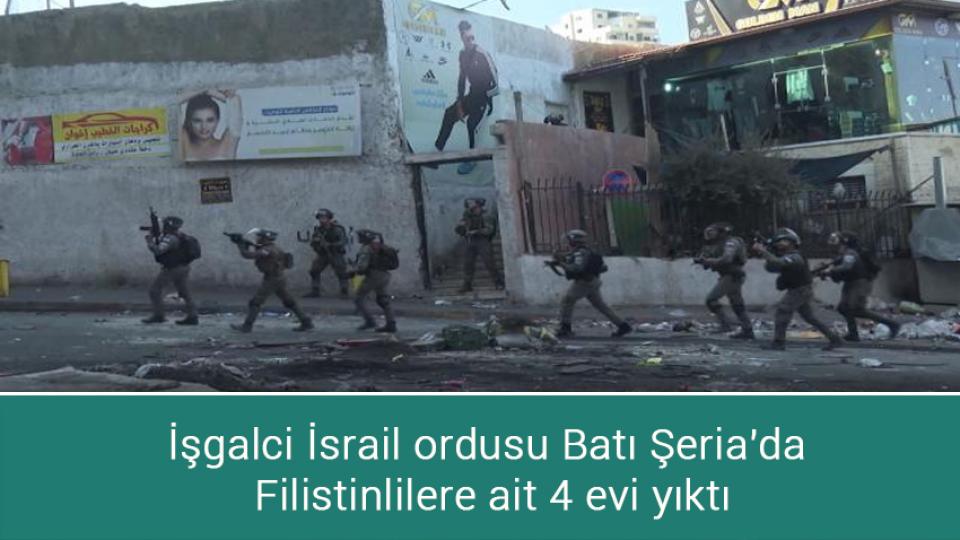 TÜİK ekim ayı enflasyonunu açıkladı / İşgalci İsrail ordusu Batı Şeria'da Filistinlilere ait 4 evi yıktı