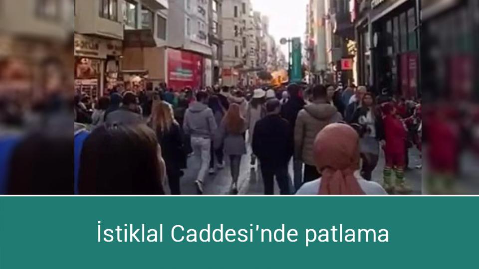 6'lı masadan saldırıya ilişkin ortak açıklama! / İstiklal Caddesi'nde patlama