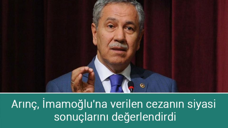 Avrupa'da yükselen kültürel ırkçılık helal gıdayı "Müslüman istilasının" sembolü görüyor / Arınç, İmamoğlu'na verilen cezanın siyasi sonuçlarını değerlendirdi
