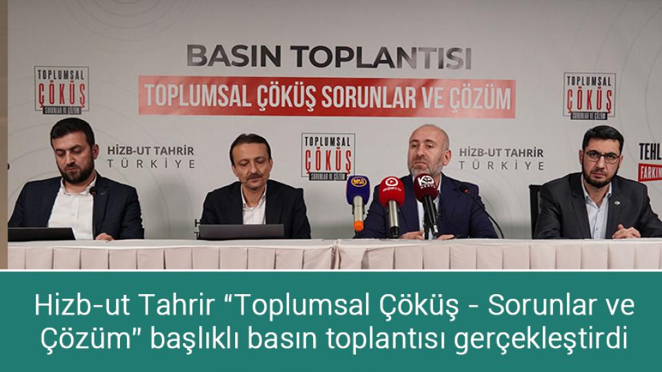 Suriye'deki zulmü anlatan "For Sama" belgeselinin özel gösterimi İstanbul'da yapıldı / Hizb-ut Tahrir “Toplumsal Çöküş - Sorunlar ve Çözüm” başlıklı basın toplantısı gerçekleştirdi