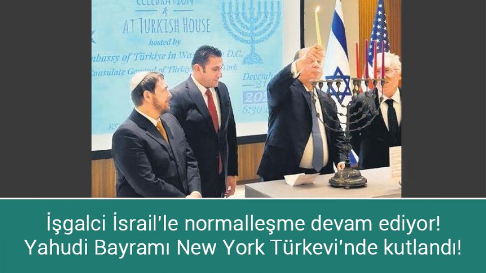 Bakan Muş'tan zincir market yöneticilerine 'etiket' uyarısı / İşgalci İsrail’le normalleşme devam ediyor! Yahudi Bayramı New York Türkevi’nde kutlandı!