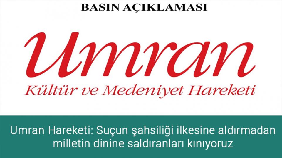 Kılıçdaroğlu: "İmamoğlu'nun süreci adayı etkilemez" / Umran Hareketi: Suçun şahsiliği ilkesine aldırmadan milletin dinine saldıranları kınıyoruz