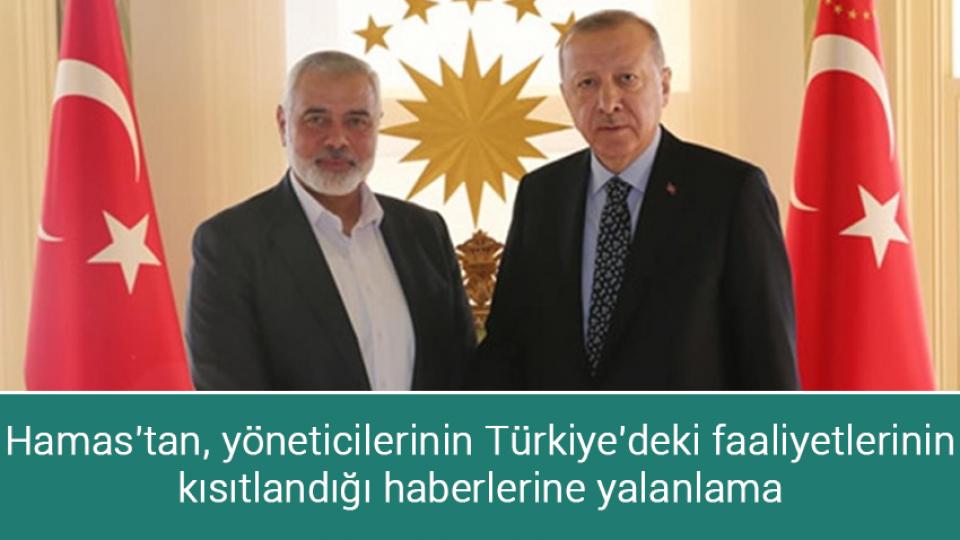 Benzine indirim geliyor / Hamas'tan, yöneticilerinin Türkiye'deki faaliyetlerinin kısıtlandığı haberlerine yalanlama