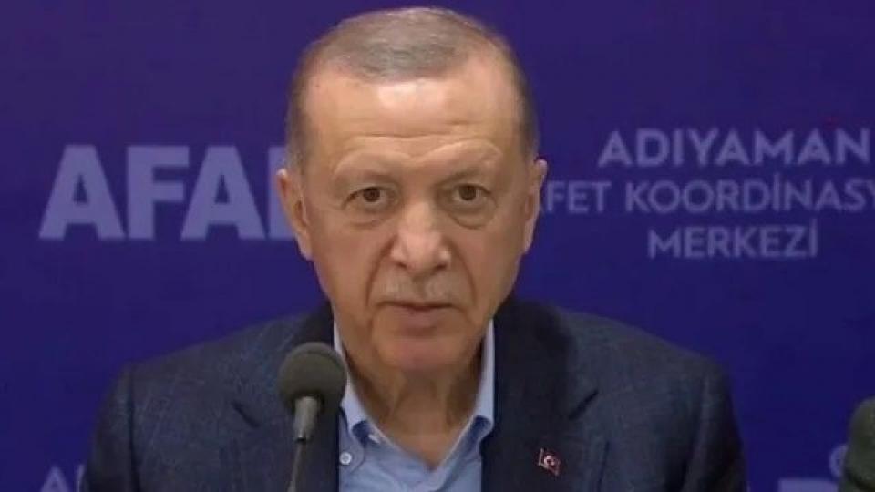 Erdoğan Deprem Bölgesi Adıyaman'da: İlk Günler İçin Helallik İstiyorum