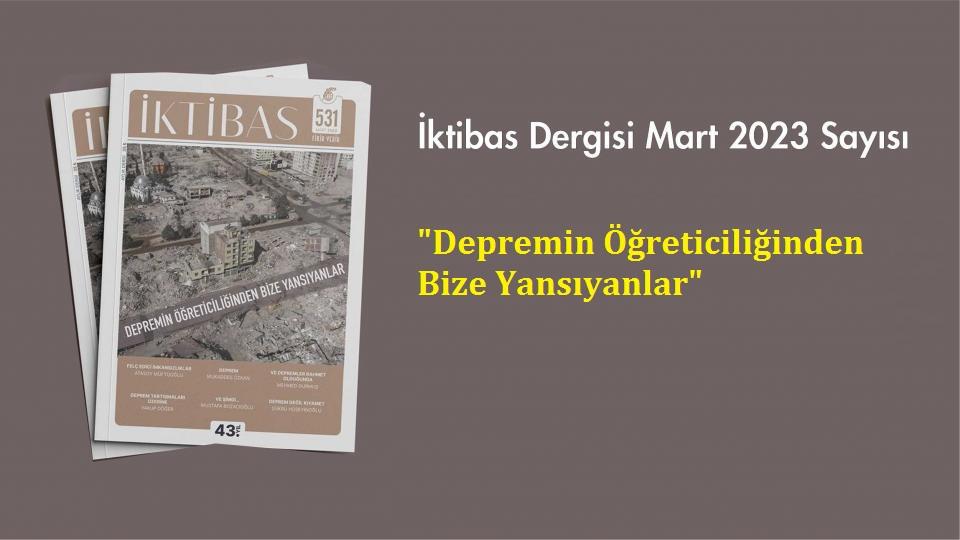 Her Taraf - Türkiyenin habercisi / İktibas Dergisinin Mart 2023 Sayısı