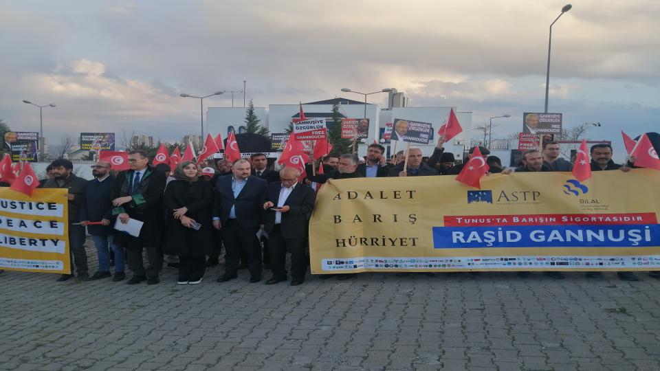 STK'lardan İstanbul'da Raşid el-Gannuşi için özgürlük talebi / ASTP: Gannuşiye Hemen Şimdi Özgürlük!