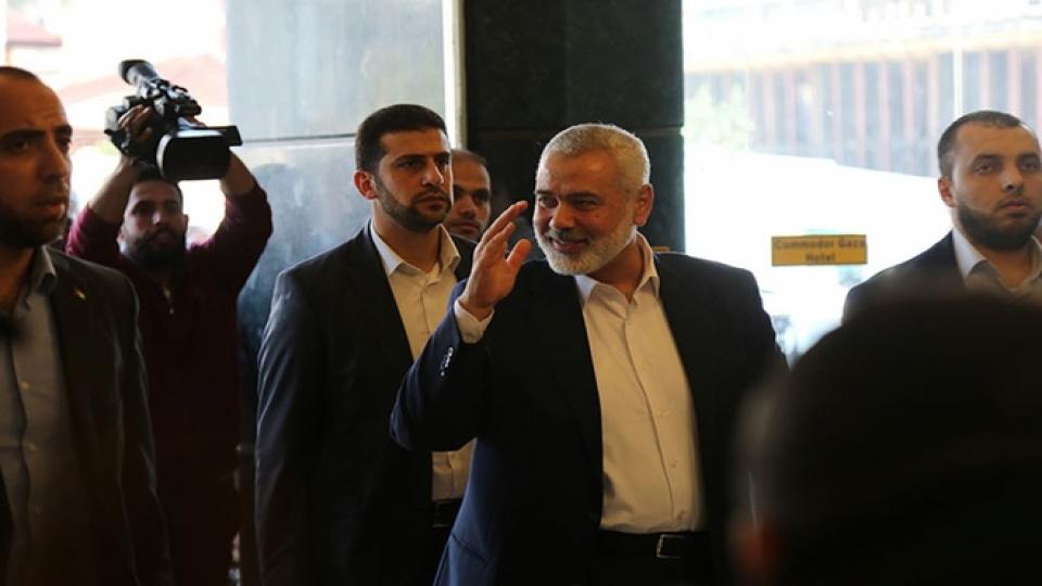 Hamas lideri Heniyye, Kahire'ye gitti
