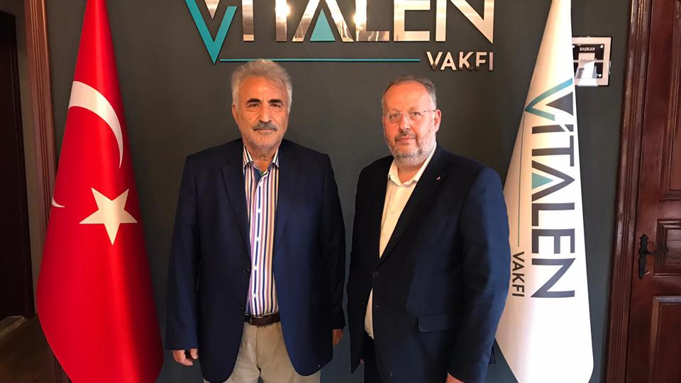 Türkiye Ekonomik, Kültürel ve Dayanışma Vakfı Yönetim Kurulu Başkanı’ndan Vitalen Vakfı’na Ziyaret