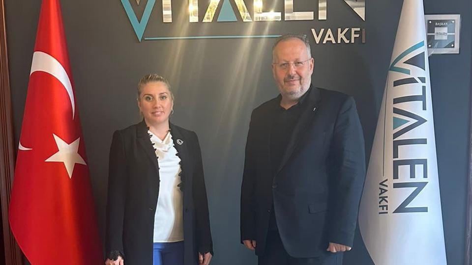 Türkiye Şehit ve Gaziler Dayanışma Vakfı Başkanı’ndan Vitalen Vakfı’na Ziyaret