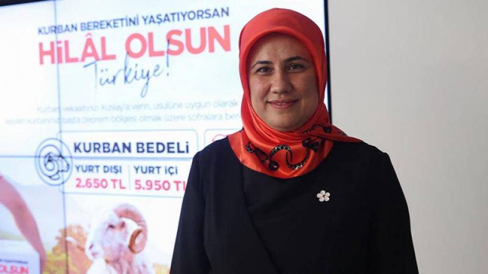 Fatma Meriç Yılmaz, Kızılay'ın yeni genel başkanı seçildi