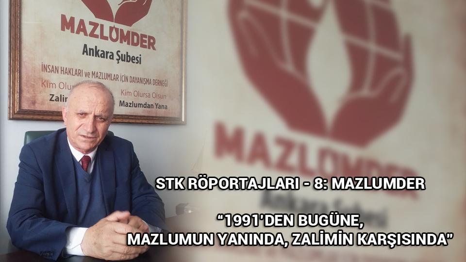 Mazlumder Konya:Filistin bizim kırmızı çizgimizdir. / STK Röportajları-8: MAZLUMDER "1991’den BUGÜNE,  MAZLUMUN YANINDA, ZALİMİN KARŞISINDA"