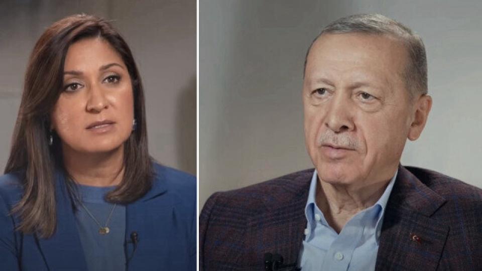 Başkan Erdoğan'dan PBS muhabirinin sorularına tepki: Saygı duymalısınız