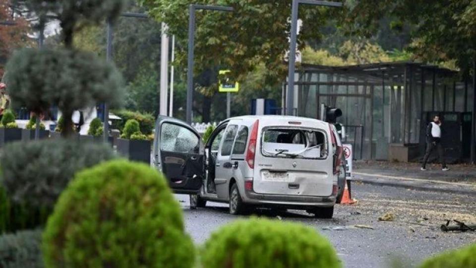 Ankara'da patlama: İçişleri Bakanlığı binasına bombalı saldırı girişimi