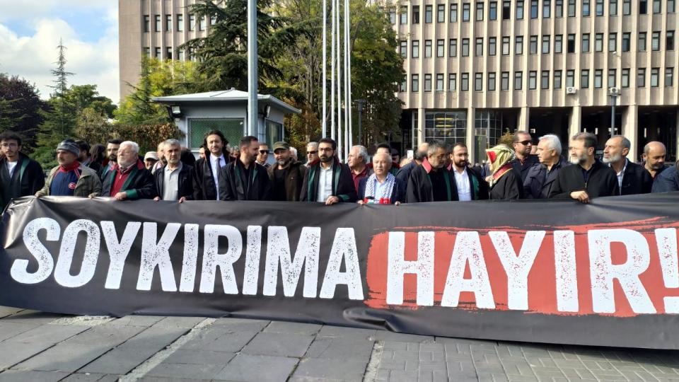 MAZLUMDER: İsrail, Uluslararası Hukuku Çiğneyen Gayrimeşru Bir Rejimdir / MAZLUMDER'den İsrail çetesine suç duyurusu