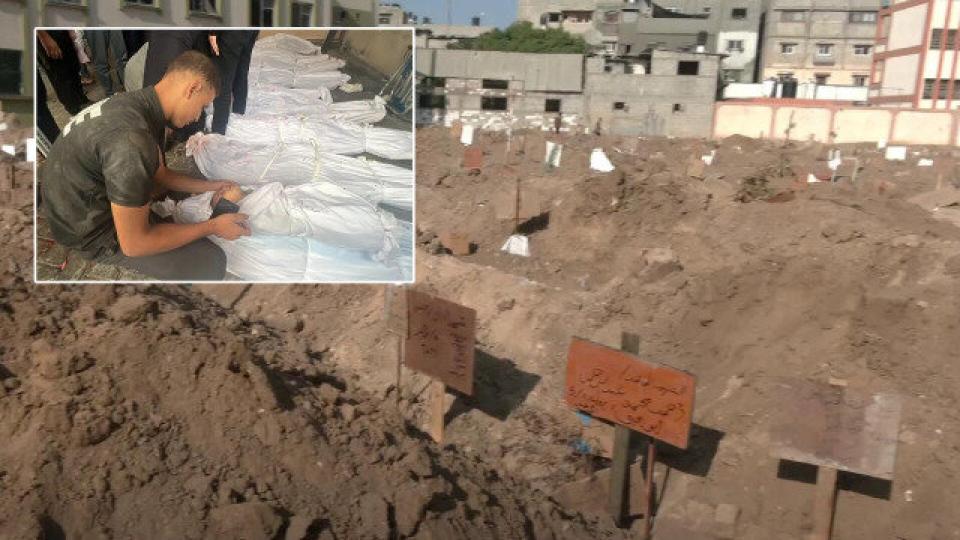 Gazze'den korkunç haberler geliyor: Toplu mezarlar kazılmaya başladı