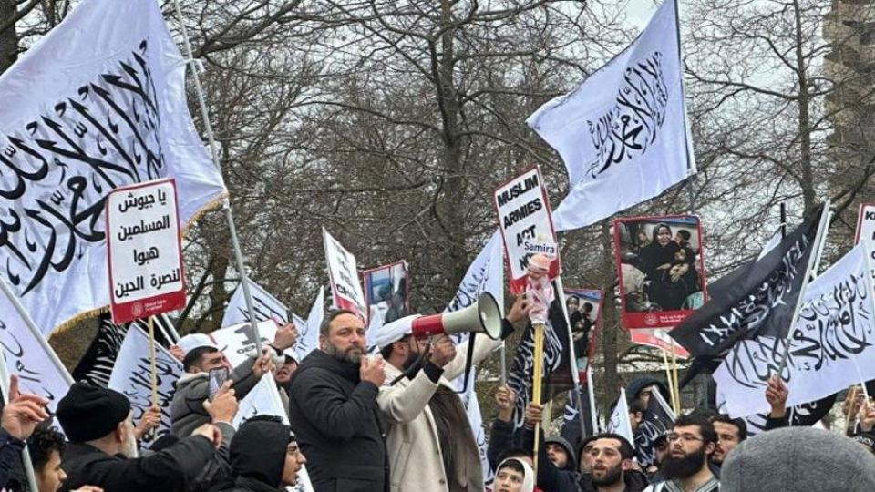 Hizb-ut Tahrir Hollanda, Lahey’de Filistin İçin Yürüdü