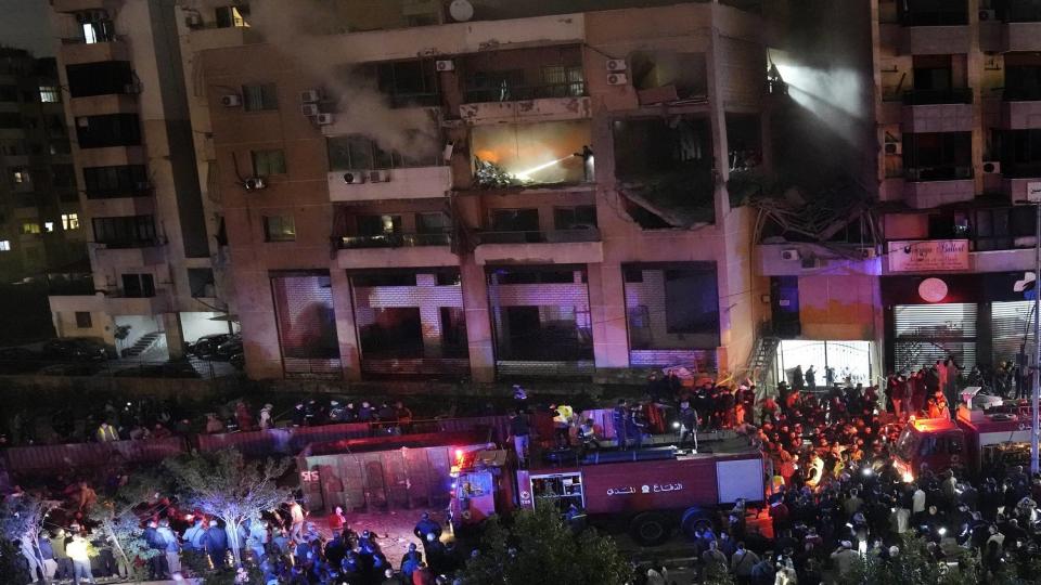 Hamas liderlerinden Aruri'nin öldürülmesi Barı Şeria'da protesto ediliyor