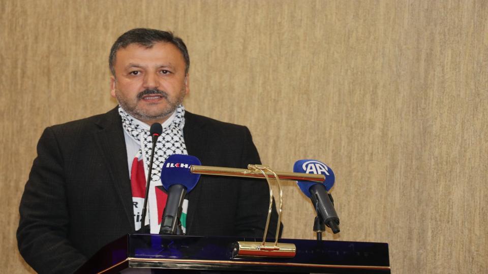 Gazze'deki zulümlere 'dur demek' için Ankaralılar bir araya geldi / "Gazze'de Gazeteci Katliamı ve Basın Özgürlüğü Sorunu" konulu konferans verildi