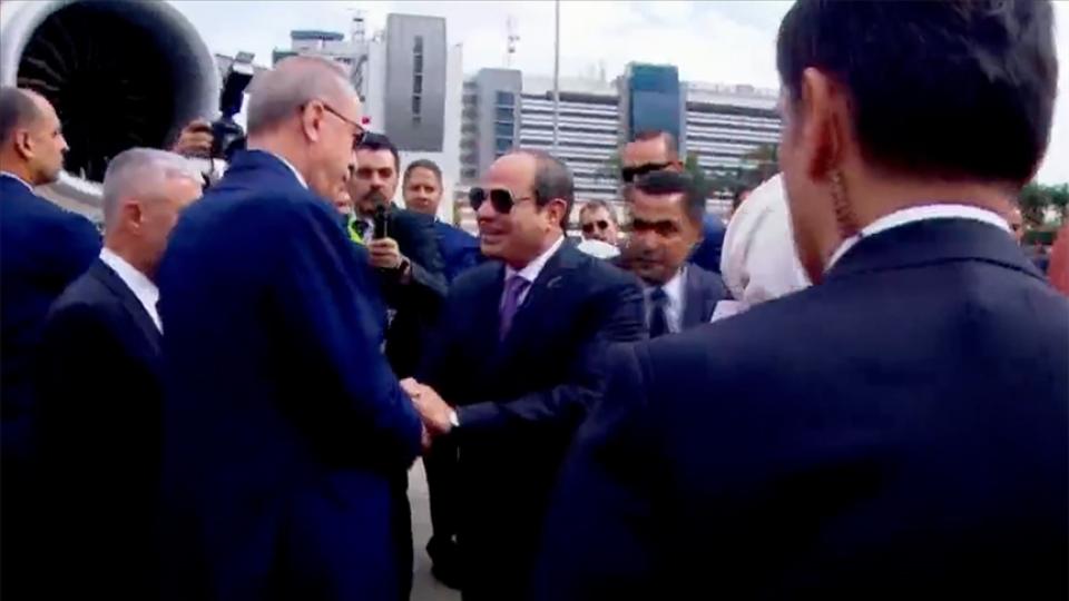Cumhurbaşkanı Erdoğan Mısır'da