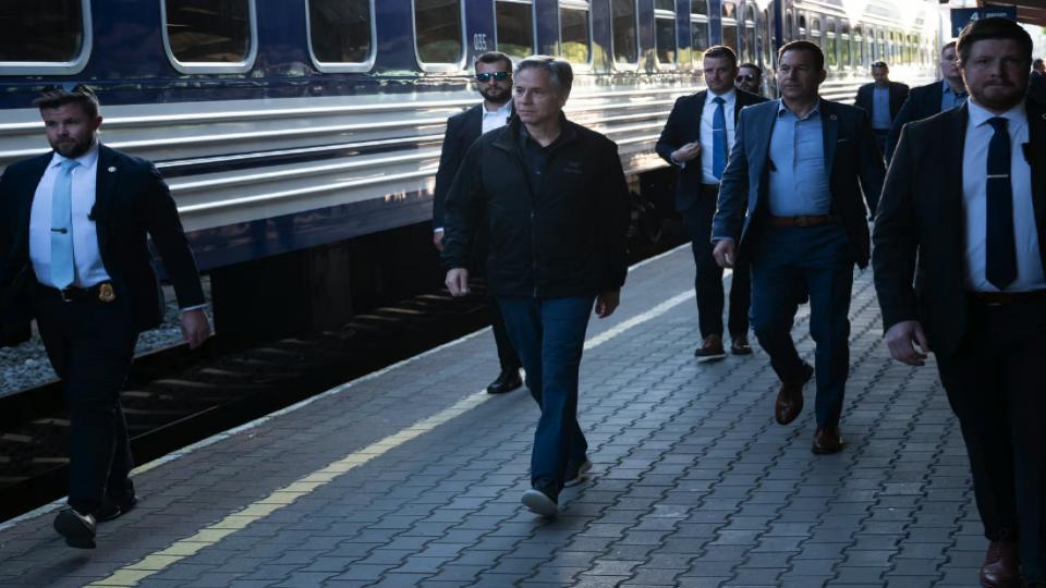 Antony Blinken ve İngiliz İşçi Partisi temsilcileri Kiev’de
