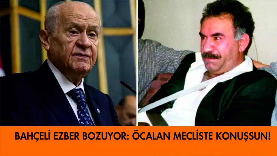Bahçeli: Öcalan'ın tecriti kaldırılırsa gelsin Meclis'te konuşsun