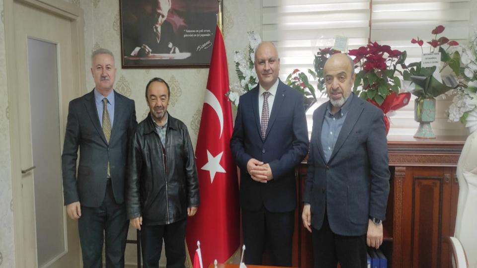 ÇEKMEKÖY MÜFTÜSÜ ABULSELAM ÖZDERE’YE ZİYARET