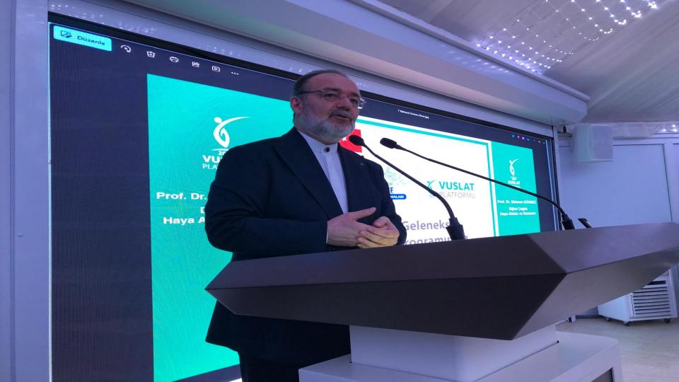 Prof. Dr. Mehmet Görmez: ‘Haya Gözün Secdesidir’