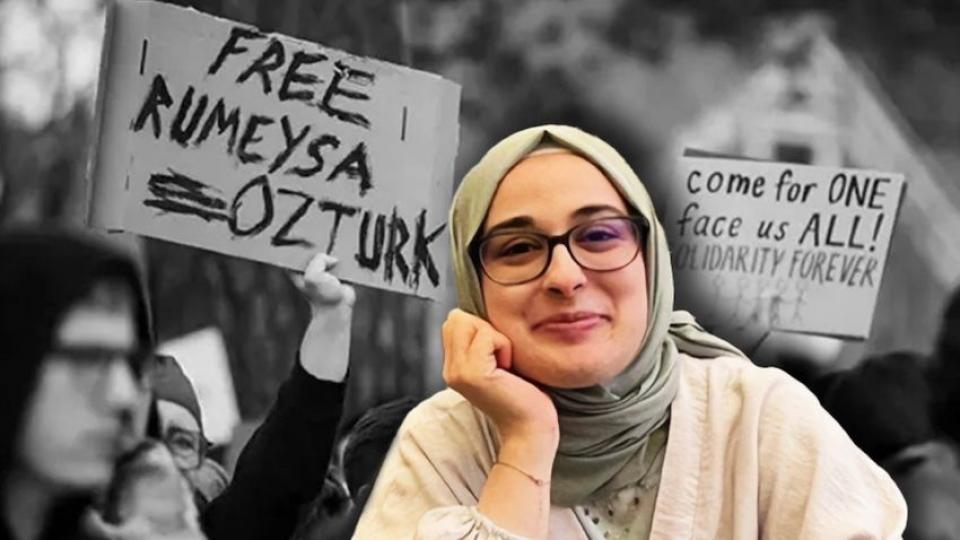 ABD'de gözaltına alınan Rümeysa hakkında yeni gelişme