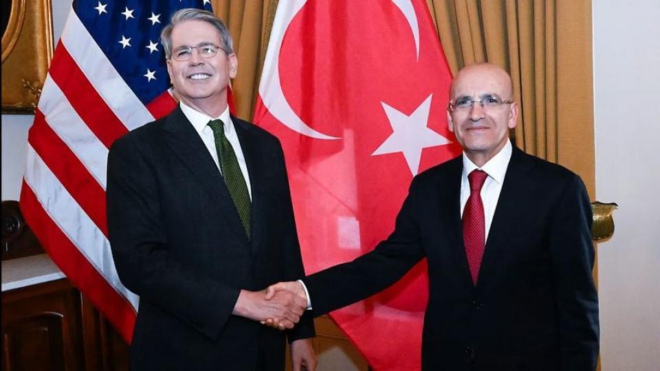 ABD Hazine Bakanlığı: Mehmet Şimşek ile İran ve vekillerine karşı azami baskı kampanyasını ele aldık