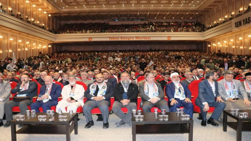 Ankara'da "Büyük Gazze Konferansı" gerçekleştirildi