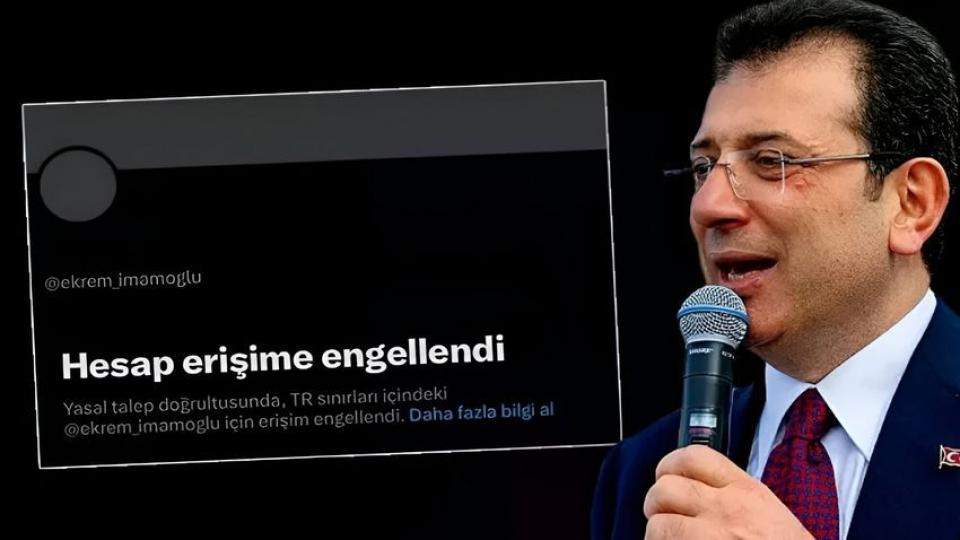 İmamoğlu'nun X hesabına erişim engeli: Yavaş, hesabını tahsis etti