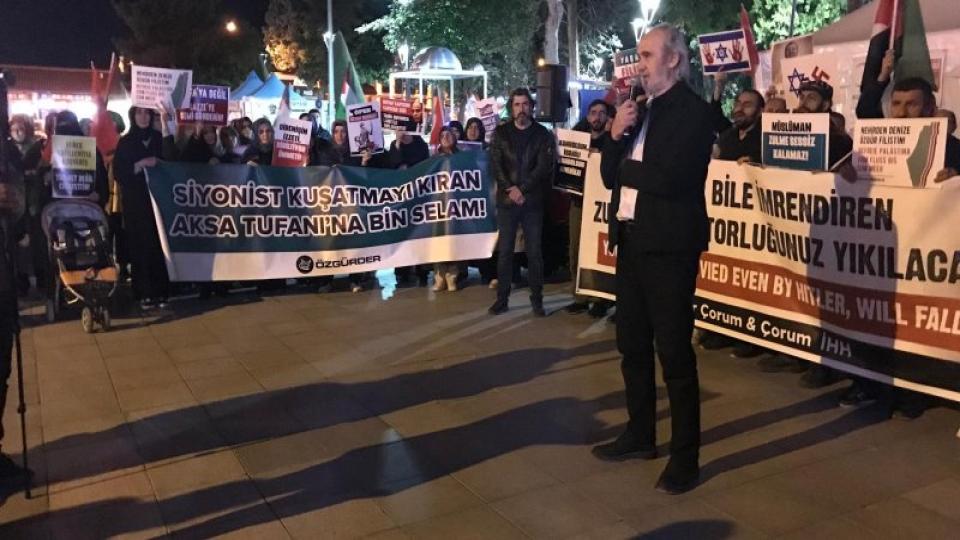 İsrail habis bir ur ve var oldukça dünya huzur bulamaz!