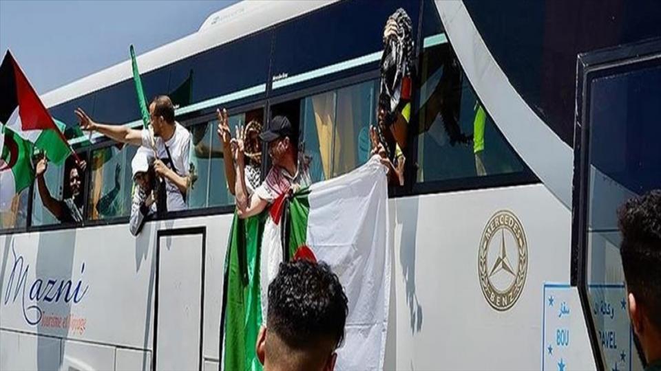 “Küresel Gazze Yürüyüşü” Aktivistleri, Mısır'ın İsmailiye Kentinde Bekletiliyor