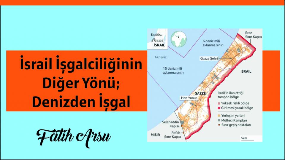 İsrail İşgalciliğinin Diğer Yönü; Denizden İşgal|Fatih Arsu