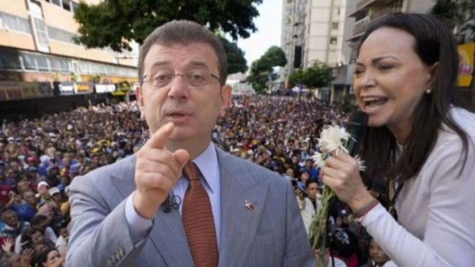 İmamoğlu'ndan Amerikan ağzıyla kutlama mesajı