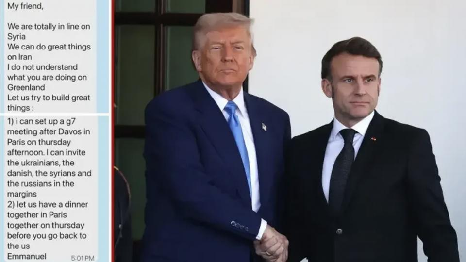 Gizli diplomasi ifşa oldu: "Dostum" dediği Trump, Macron’un özel mesajını paylaştı!
