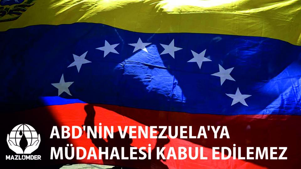 MAZLUMDER:SOYKIRIMCI İSRAİL'İN LÜBNAN'A YÖNELİK SALDIRILARI TEPKİSİZLİKTEN GÜÇ ALMAKTADIR / MAZLUMDER: ABD'NİN VENEZUELA'YA MÜDAHALESİ KABUL EDİLEMEZ ​