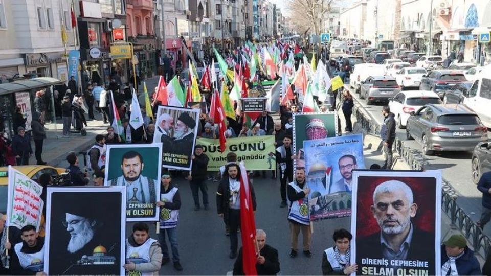 İstanbul, Dünya Kudüs Günü'nde Direniş Cephesi'ne sadakat sözü verdi