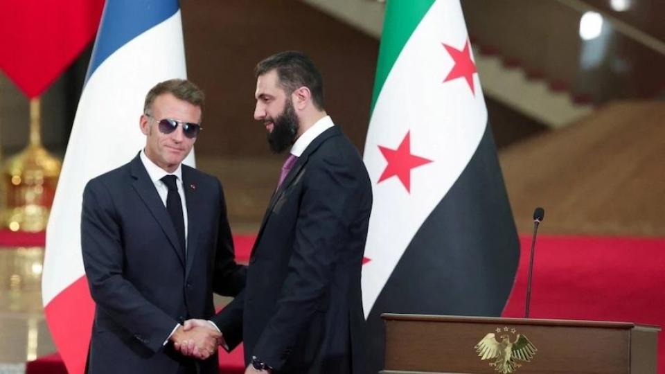 Ahmed eş-Şara: Fransa'nın birinci ortağımız olmasını arzuluyoruz
