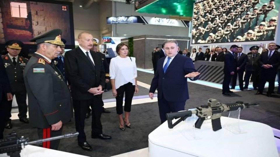 Başörtüsü yasakçısı Aliyev, İsrail'le birlikte silah da üretecek