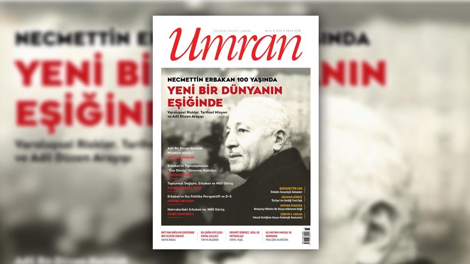 Umran dergisi Ekim 2026 tarihli 386. sayısı çıktı