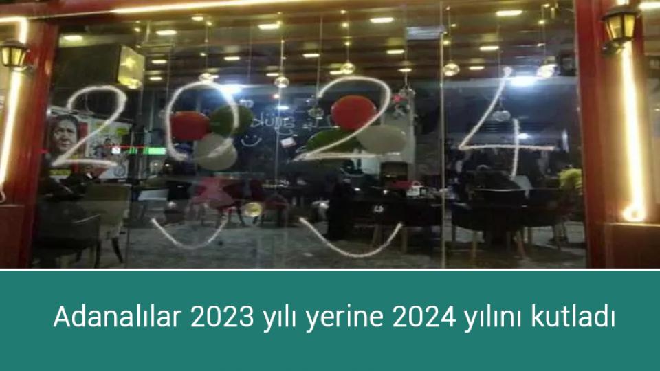 MHP Sinan Ateş suikastında ismi geçen yönetim kurulu üyesini listeden çıkardı / Adanalılar 2023 yılı yerine 2024 yılını kutladı