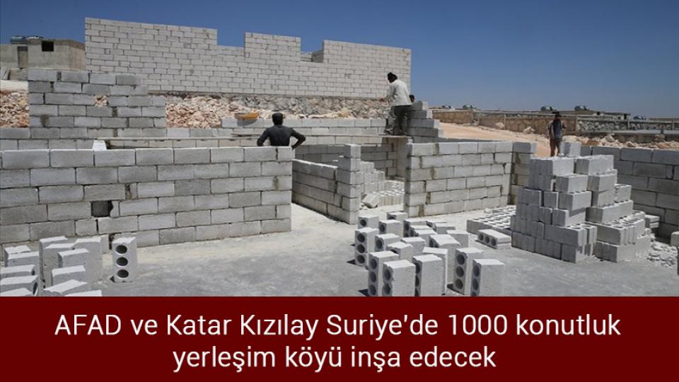 Marmaris'te orman yangını / AFAD ve Katar Kızılay Suriye'de 1000 konutluk yerleşim köyü inşa edecek