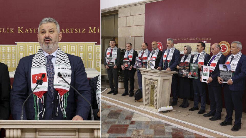 AK Parti'li vekiller İsrail güçlerinin Mescid-i Aksa'ya baskınını kınadı