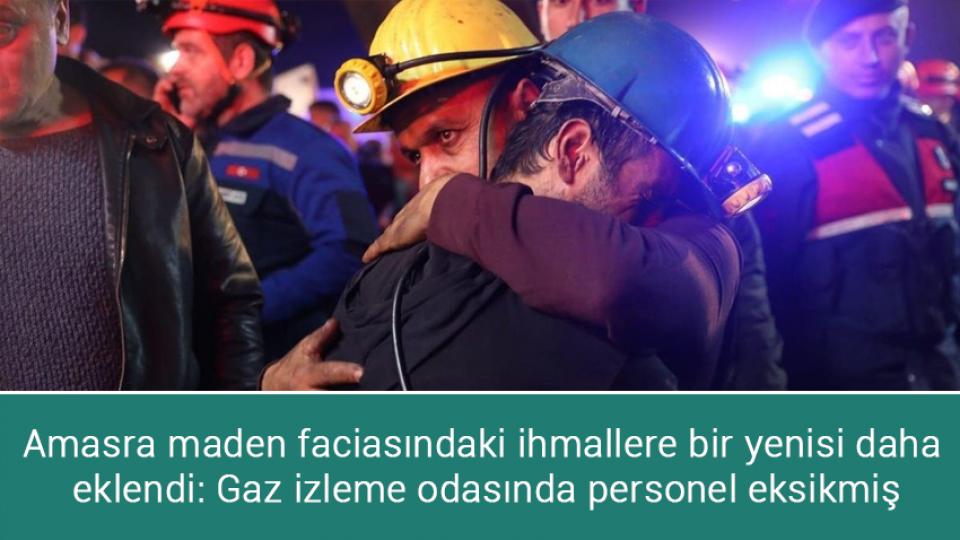 Amasra maden faciasındaki ihmallere bir yenisi daha eklendi: Gaz izleme odasında personel eksikmiş